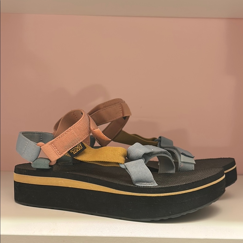 Teva Women's Multi-Color Platform Sandals
